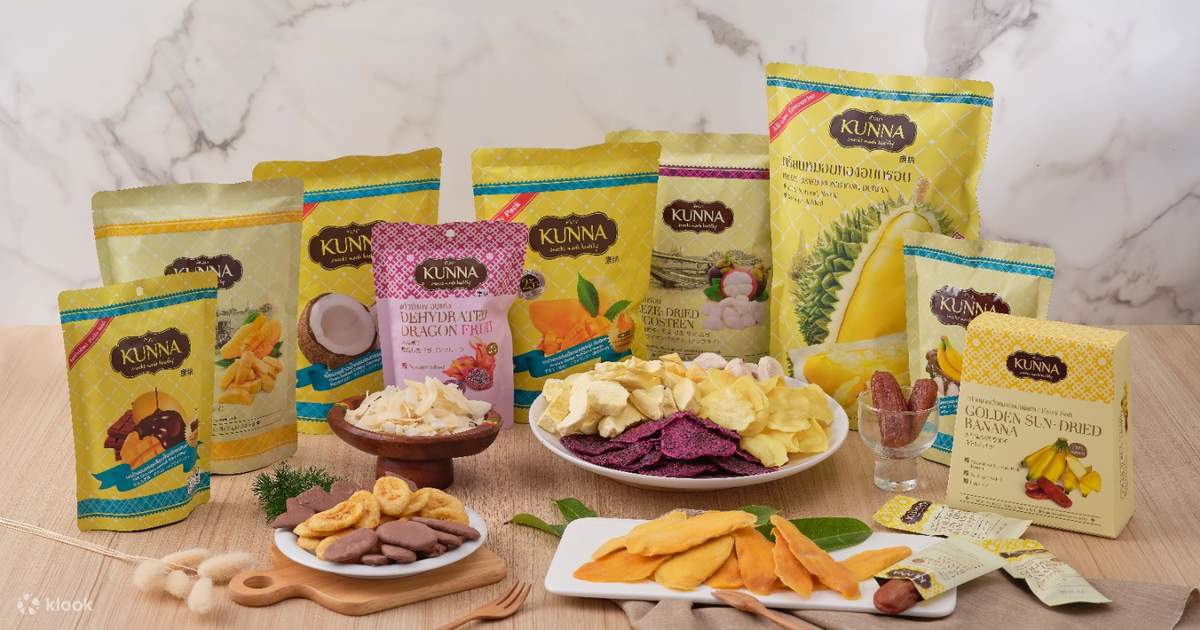 Thailand Souvenir Kunna Snack with Klook Exclusive Freebie (Thailand